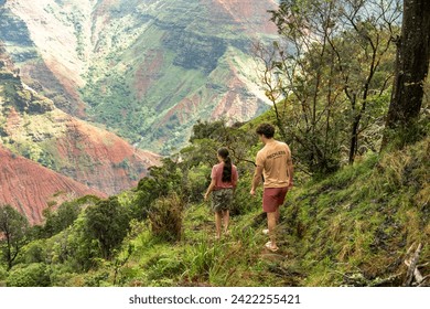 Waimea canyon in Kauai, Hawaii  - Powered by Shutterstock