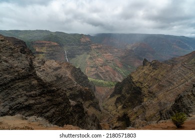 Waimea Canyon State Park In Kauai, Hawaii