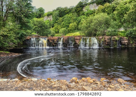 Wain Wath Force is another of the series of falls around Keld in Swaledale in the Yorkshire Dales