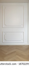 wainscoting background architecture clean space deco house concept decoration modern style wall home
