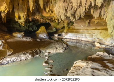 Waipu Caves At New Zealand