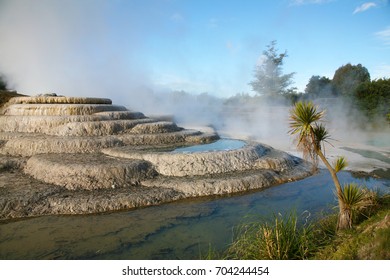 Wairakei Terraces Near Lake Taupo