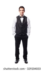 Waiter Full Body