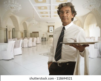 Waiter In A Luxury Restaurant