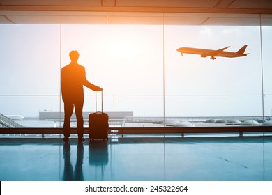 waiting in the airport - Shutterstock ID 245322604