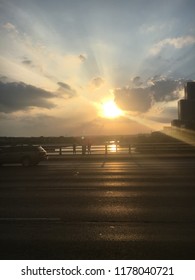 Waiting For The Bats In Austin, Texas