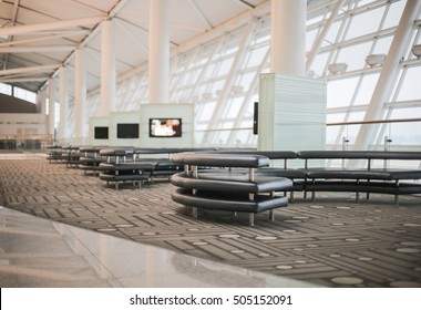 Waiting Lounge In An Airport