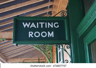 Waiting Room Sign 