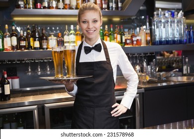 Bar waitress