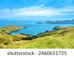 Wakawa Bay, Marlborough Sounds, South Island, New Zealand, Oceania.
View from French Pass Road on Wakawa Bay. D