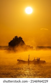 [Wakayama Kushimoto Town] Tawara Sea Fog | Superb View Seen Only In The Early Morning Of Winter