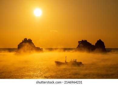 [Wakayama Kushimoto Town] Tawara Sea Fog | Superb View Seen Only In The Early Morning Of Winter