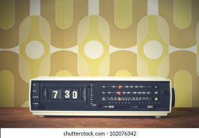 Wake Up! Vintage Alarm Clock Radio