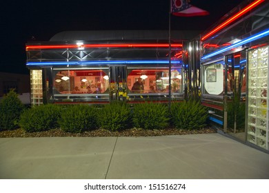 Wakefield Ohio Circa 1980s Diner Night Stock Photo 151516274 | Shutterstock