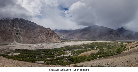 Wakhan Valley Between Tajikistan And Afghanistan