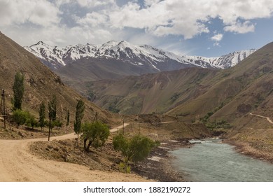 Wakhan Valley Between Tajikistan And Afghanistan