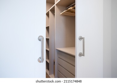 Waking Closet Half Open Without Clothes