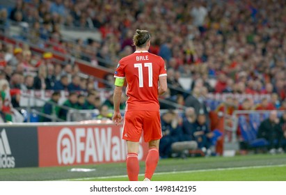 Wales V Azerbaijan, Uefa European Qualifiers 2020, Cardiff City Stadium, 06/09/19:

Wales’ Gareth Bale