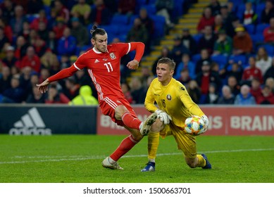Wales V Belarus, International Football Friendly, Cardiff City Stadium, 09/09/19:

Wales’ Gareth Bale