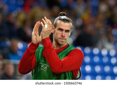 Wales V Belarus, International Football Friendly, Cardiff City Stadium, 09/09/19:

Wales’ Gareth Bale Warms Up