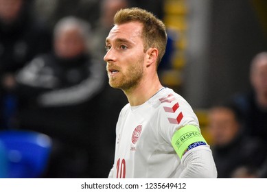 Wales V Denmark, Uefa Nations League, Cardiff City Stadium, 16/11/18: Denmark Footballer Christian Eriksen