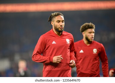 Wales V Denmark, Uefa Nations League, Cardiff City Stadium, 16/11/18: Wales' Ashley Williams