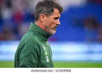 Wales V Ireland, Cardiff City Stadium, 6/9/18: Republic Of Ireland Assistant Manager, Roy Keane, During The Match