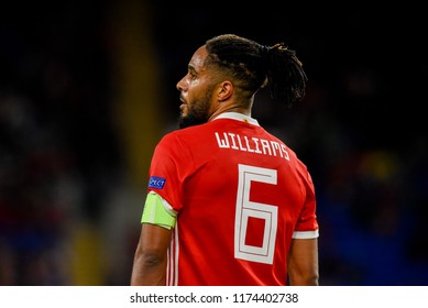 Wales V Ireland, Cardiff City Stadium, 6/9/18: Wales' Ashley Williams