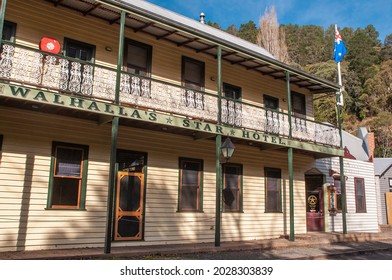 Walhalla, Victoria, Australia - 2009: The Star Hotel In The Historic Mining Town Of Walhalla In Victoria's High Country. This Former Country Pub Is Now Boutique Accommodation.