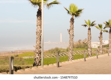 Walk Along The Coast Of The Atlantic Ocean, Casablanca, Morocco