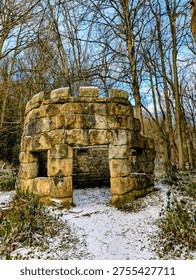 a walk around hackfall woods taking in the amazing sights
