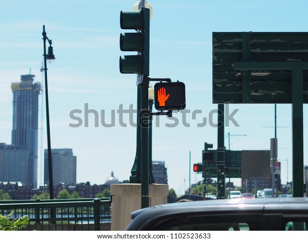 walk signal and traffic\
lights