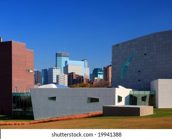 Walker Art Center And Downtown Minneapolis