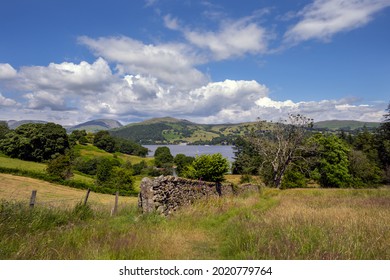 Walking Along Lake Windermere, Cumbria, England