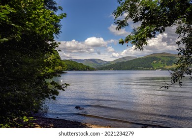 Walking Along Lake Windermere, Cumbria, England