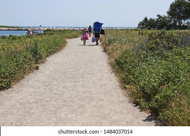 Walking To The Beach, Wells Beach, Maine