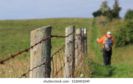 Walking The Bruce Trail Through Farm Land