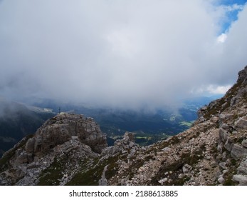 Walking In Fiemme Valley, Trentino Alto Adige, Italy