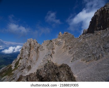 Walking In Fiemme Valley, Trentino Alto Adige, Italy