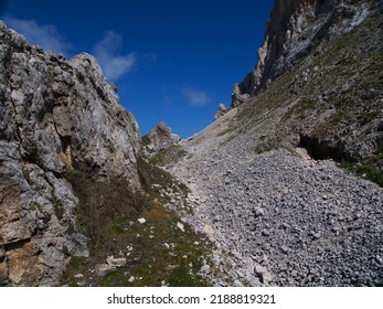 Walking In Fiemme Valley, Trentino Alto Adige, Italy