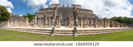 walking the grounds of the great Chichen Itza in Mexico