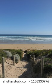 walking to the ocean