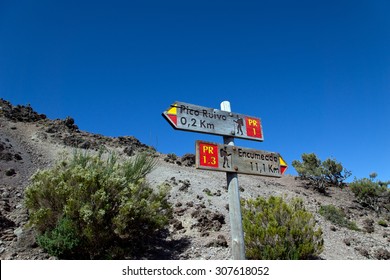 Walking On Pico Ruivo, Madeira Mountain, Portugal