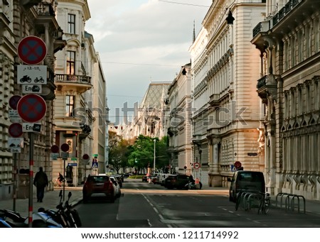 Similar – Foto Bild Karlskirche Wien im Abendlicht