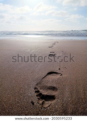 Similar – alone on 1ner island Ocean