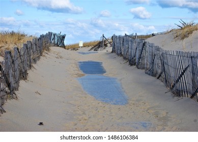 Walking Path To Race Point Beach