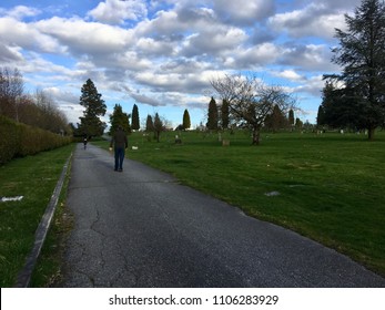 Walking Through Mountain View Cemetery