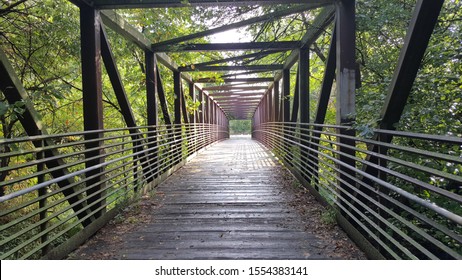 Walking Trail Bridge in Omaha, Nebraska