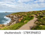 The walking trails surrounding the Granite Island Victor Harbor South Australia on August 3 2020