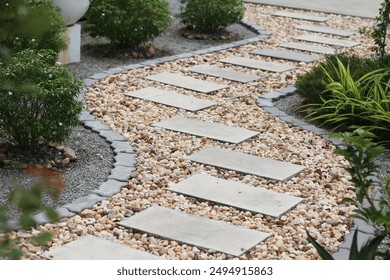 Walkway in a beautiful garden - Powered by Shutterstock